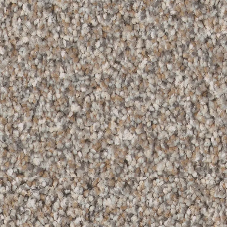 Flax carpet sample close up 
